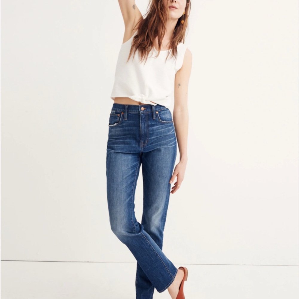Madewell The High-Rise Slim Boyjean